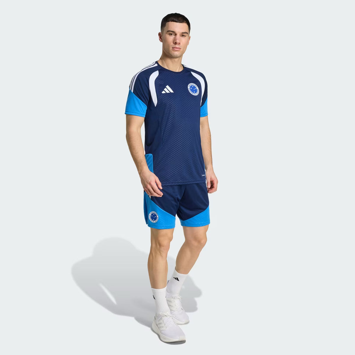 Camisa Adidas Cruzeiro Treino Comissão 2026 - Patrocínios