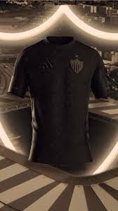 Camisa Atlético Mineiro All Black 2025/26 - Galo na Veia - All Sponsor
