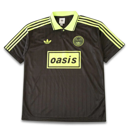 Adidas Originals x Oasis Tour Jacquard Jersey Black - Jersey Zone