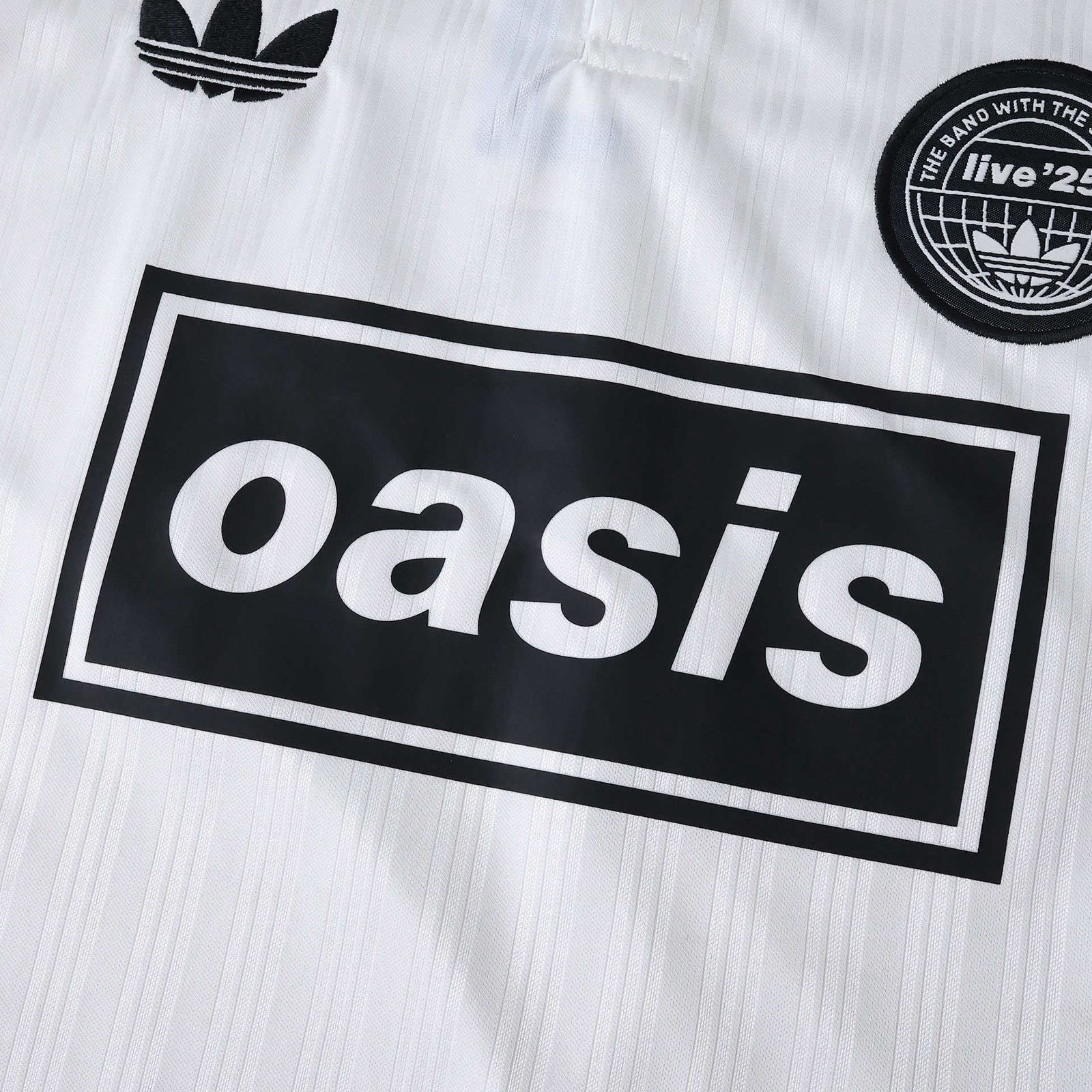 Adidas Originals x Oasis Tour Jacquard Jersey White/Black