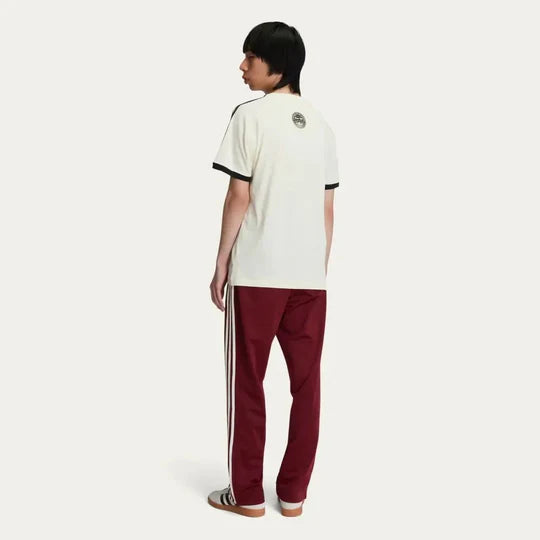 Adidas Originals Oasis Edition — Oasis Tour 3-Stripes Cream White Jersey