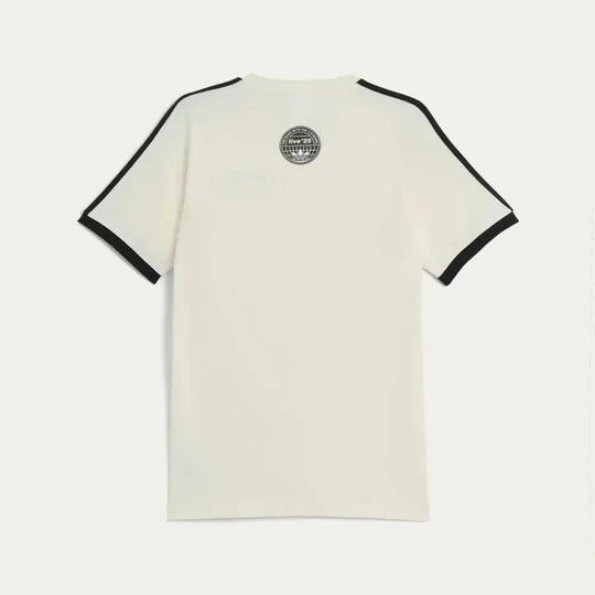 Adidas Originals Oasis Edition — Oasis Tour 3-Stripes Cream White Jersey