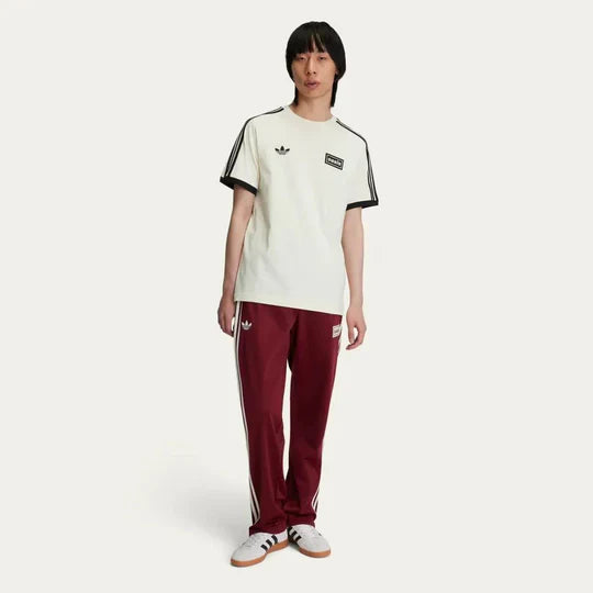 Adidas Originals Oasis Edition — Oasis Tour 3-Stripes Cream White Jersey