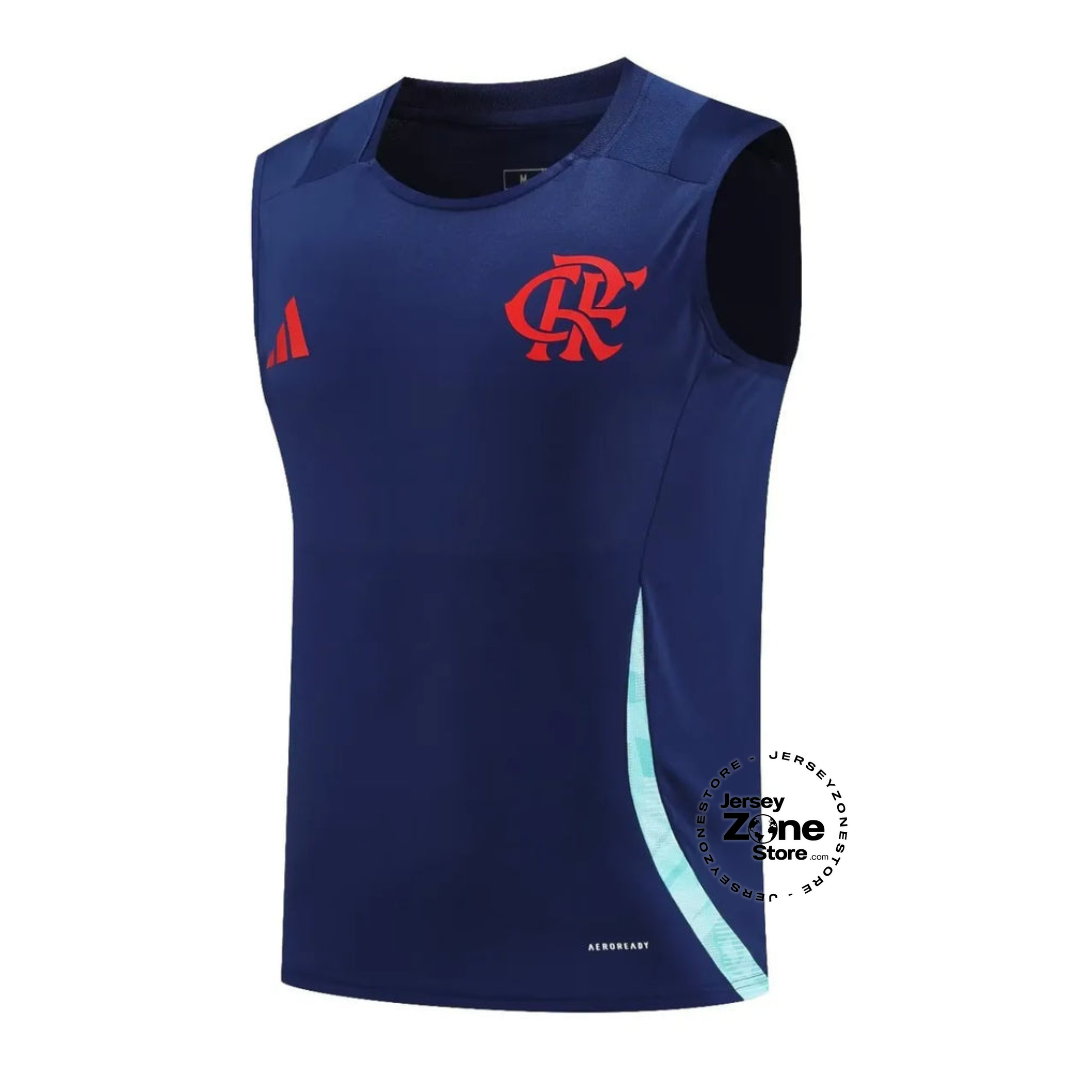 Flamengo Training 2025/26 Regata Azul - Fan Version