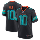 Men's Nike Tyreek Hill Pitch Blue Miami Dolphins 2025 Rivalries Jersey - NFL