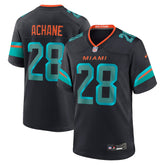 Men's Nike De’Von Achane Pitch Blue Miami Dolphins 2025 Rivalries Jersey NFL