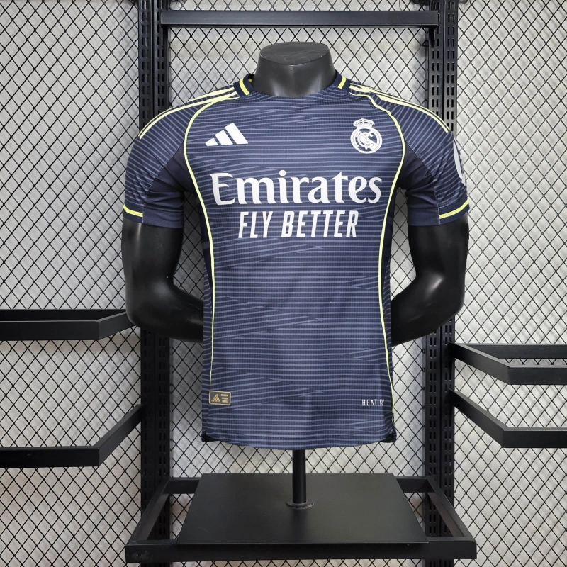 Real Madrid Authentic Player [Slim Fit] Player [Slim Fit] Player [Slim Fit] Away Player 2025/26 - Slim Fit