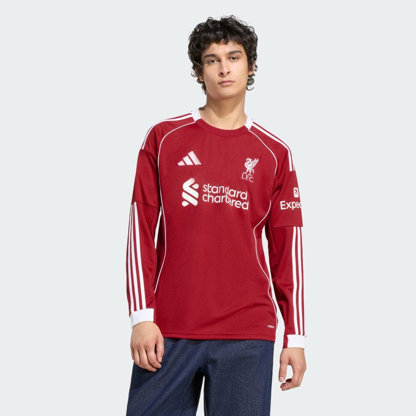 LIVERPOOL FC 25/26 LONG SLEEVE HOME JERSEY
