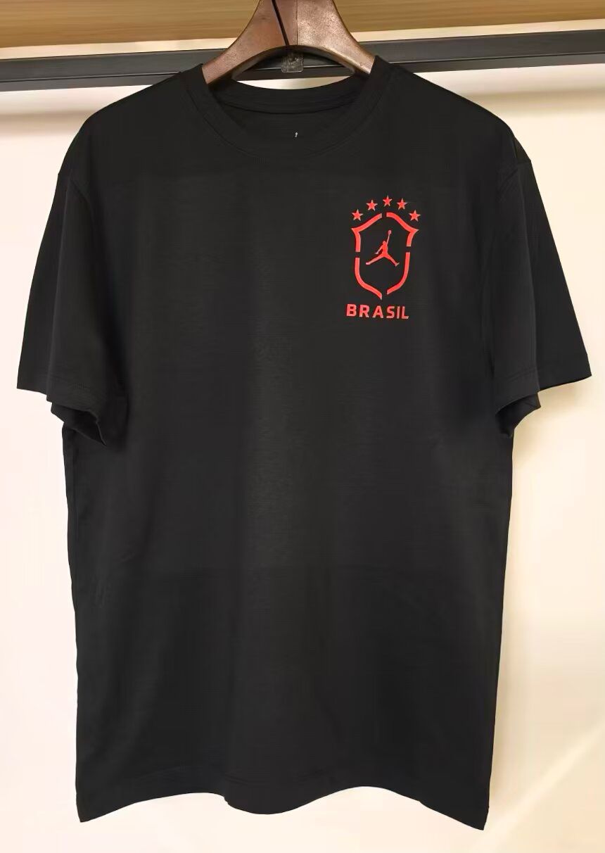 Brazil Air Jordan 85 Oversized Red-Black - Jersey Zone