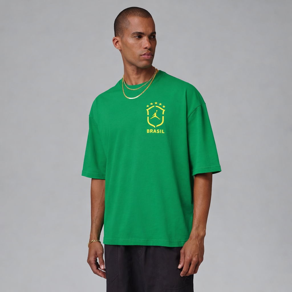 Brazil Air Jordan 85 Oversized green - Jersey Zone