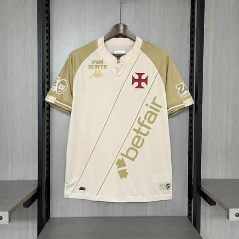 Vasco da Gama 2024/25 Third Bege Sponsor - Kappa