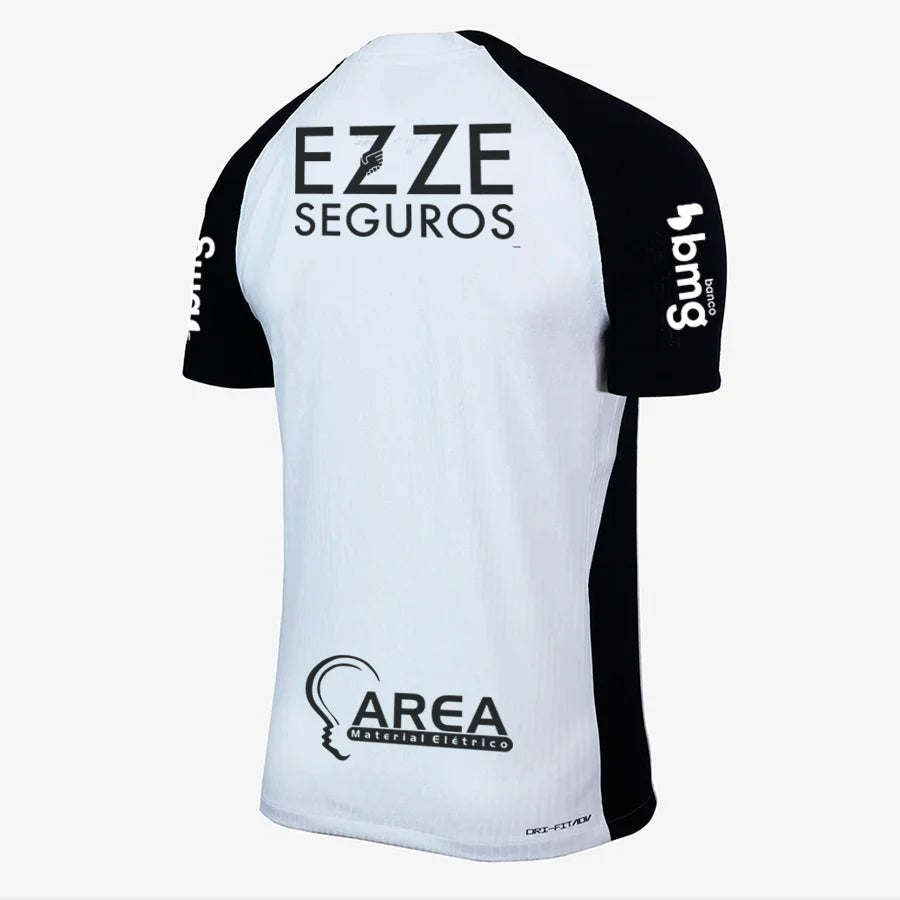 Camisa  Corinthians 2025/26 I Jogador Com Patrocínios [Slim Fit]