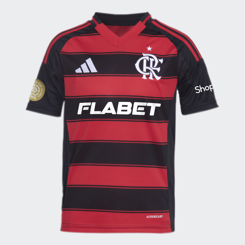 Flamengo 25/26 I Home Jersey - All Sponsors Patch FIFA Mundial - Fan Version