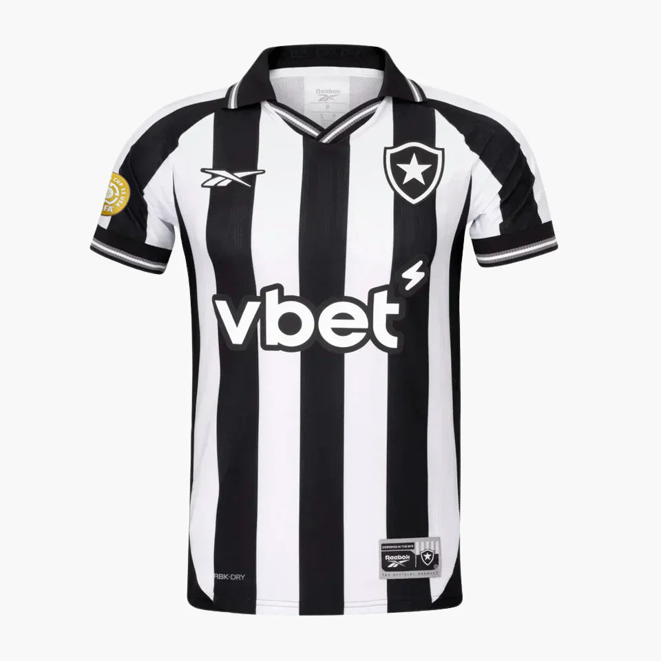 Botafogo Home Fan Jersey 2025/26 - Patch Mundial de Clubes