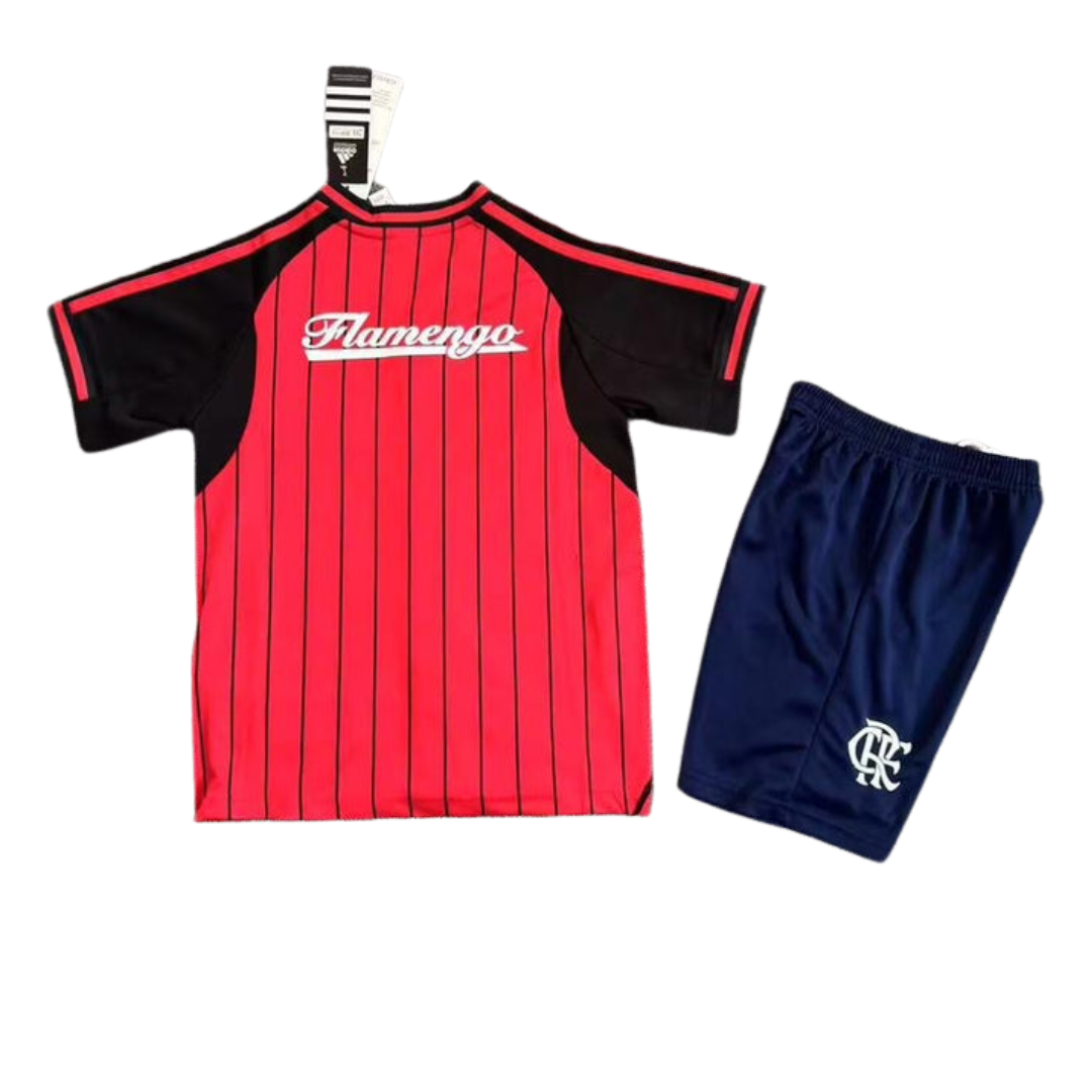 Camisa Infantil Flamengo Home US PACK 2025/26