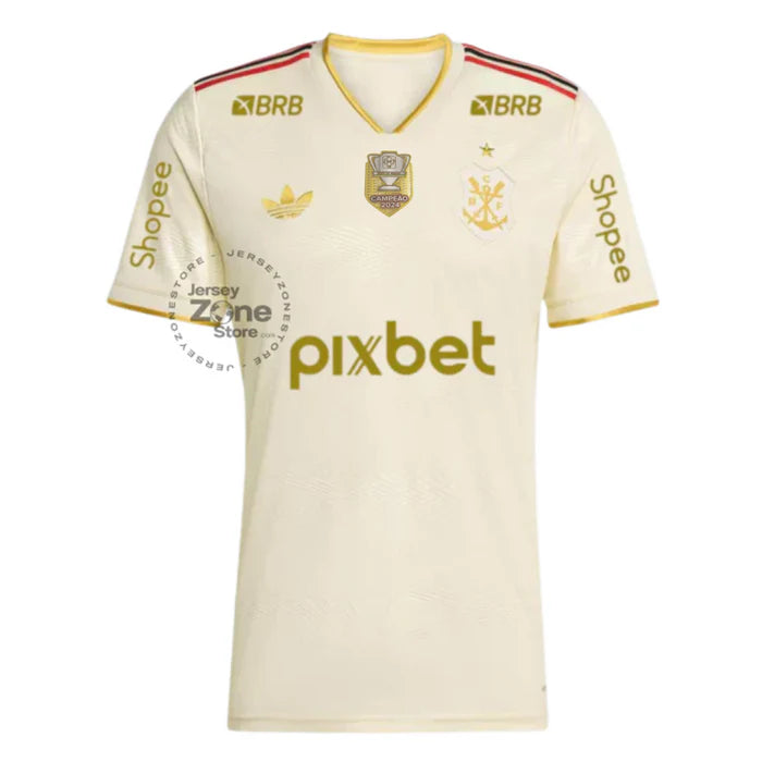 Manto Flamengo 2025/26 – Fan version All Sponsor + Patch Copa do Brasil