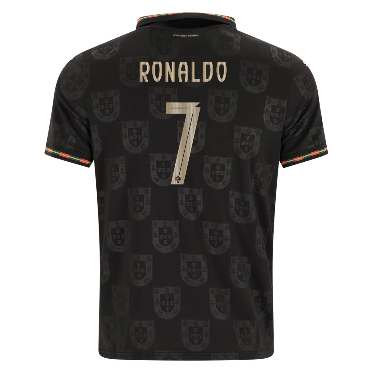 Portugal Pantera Negra Special Edition 2025 Fan Jersey #7 Ronaldo