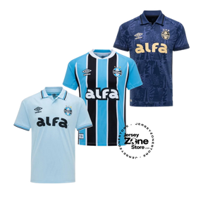 Gremio Home, Away e Third 2025/26 - Kit 3 - Fan Version