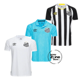 Santos Home, Away e Third 2025/26 - Kit 3 - Fan Version