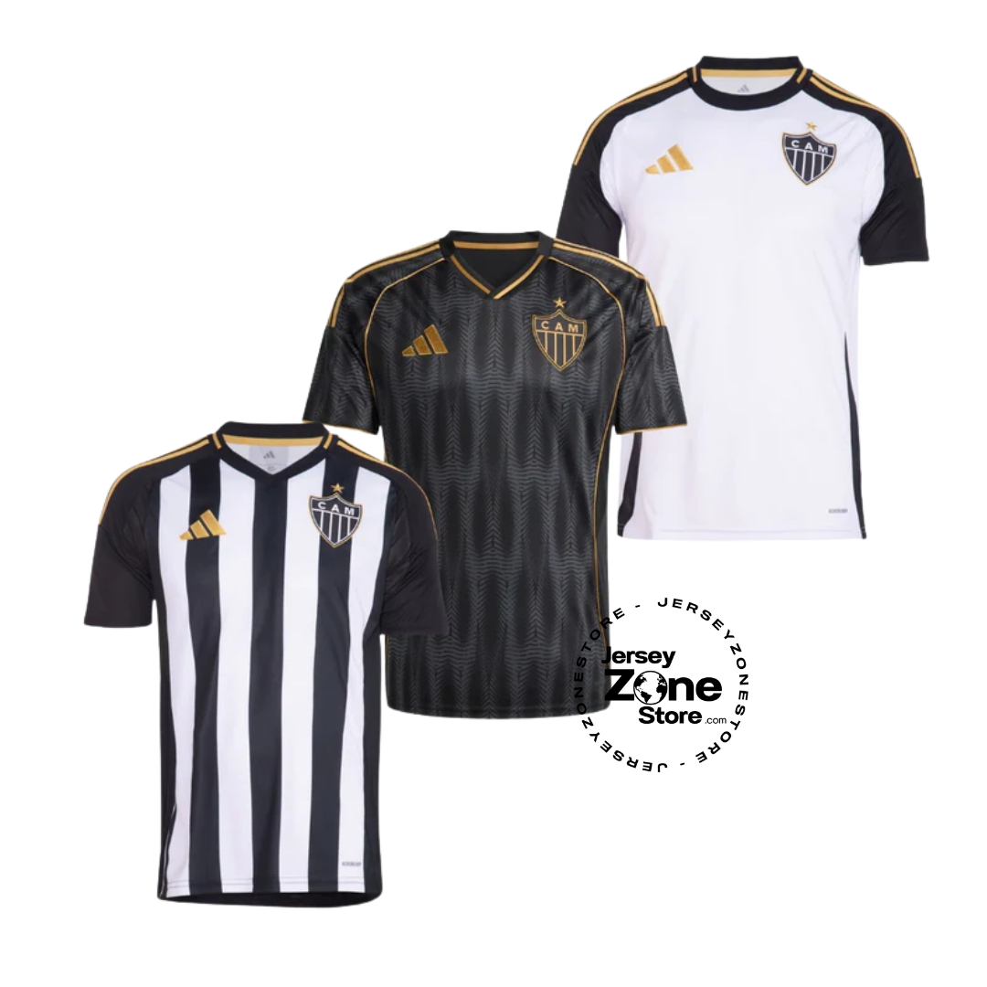 Atletico Mineiro Home, Away e Third 2025/26 - Kit 3 - Fan Version