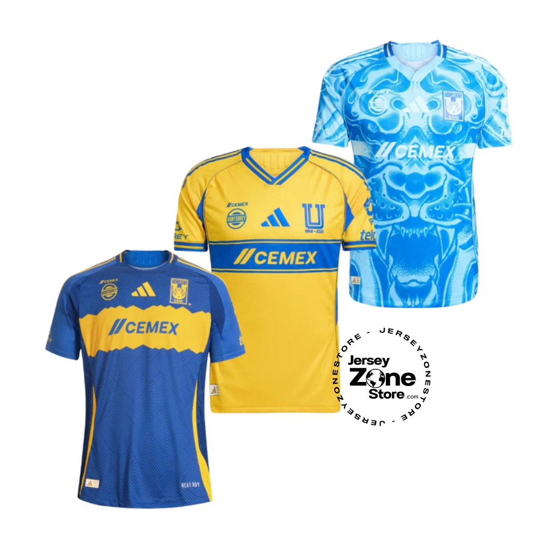 Tigres UANL 2025/26 - Kit 3 Fan Version