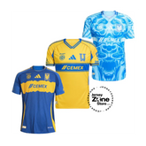 Tigres UANL 2025/26 - Kit 3 Fan Version