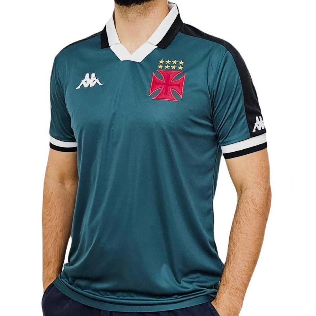 Camisa Vasco da Gama Kappa 2024 Goleiro Petróleo - Masculina