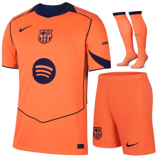 Barcelona Kids Kit 2025/26 Third