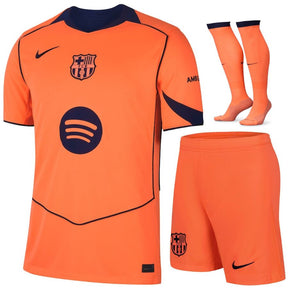 Barcelona Kids Kit 2025/26 Third