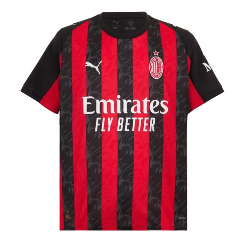 AC Milan Home Kit Kids 2025/26