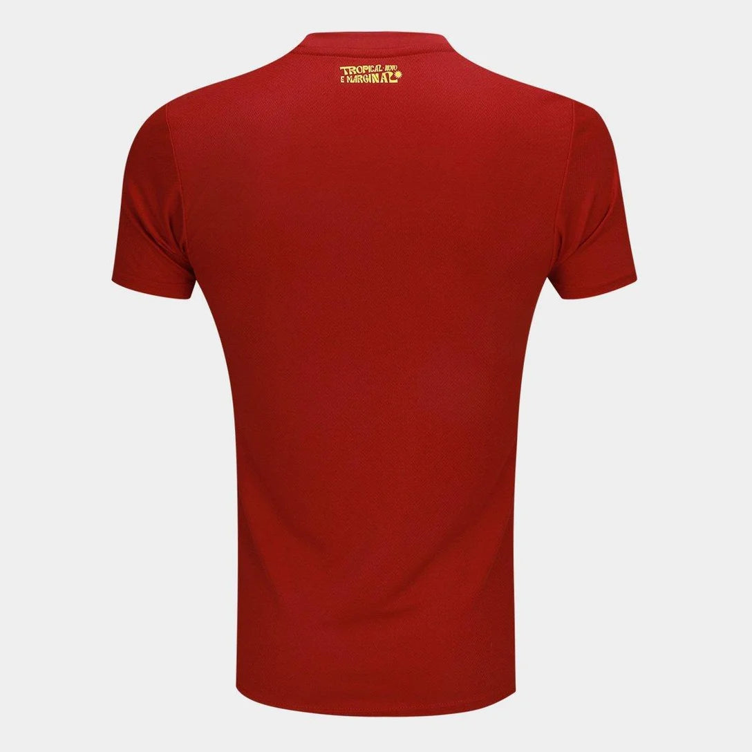 Camisa Bahia III 25/26 s/n Puma Masculina - Vermelho Fan version