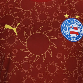 Camisa Bahia III 25/26 s/n Puma Masculina - Vermelho Fan version