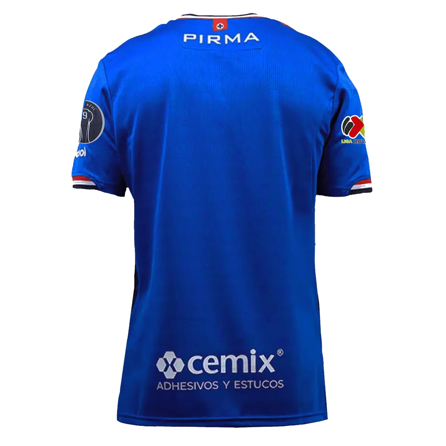 Cruz Azul Home Fan Jersey 2025/26 w/ Champions 9 + BBVA 25/26