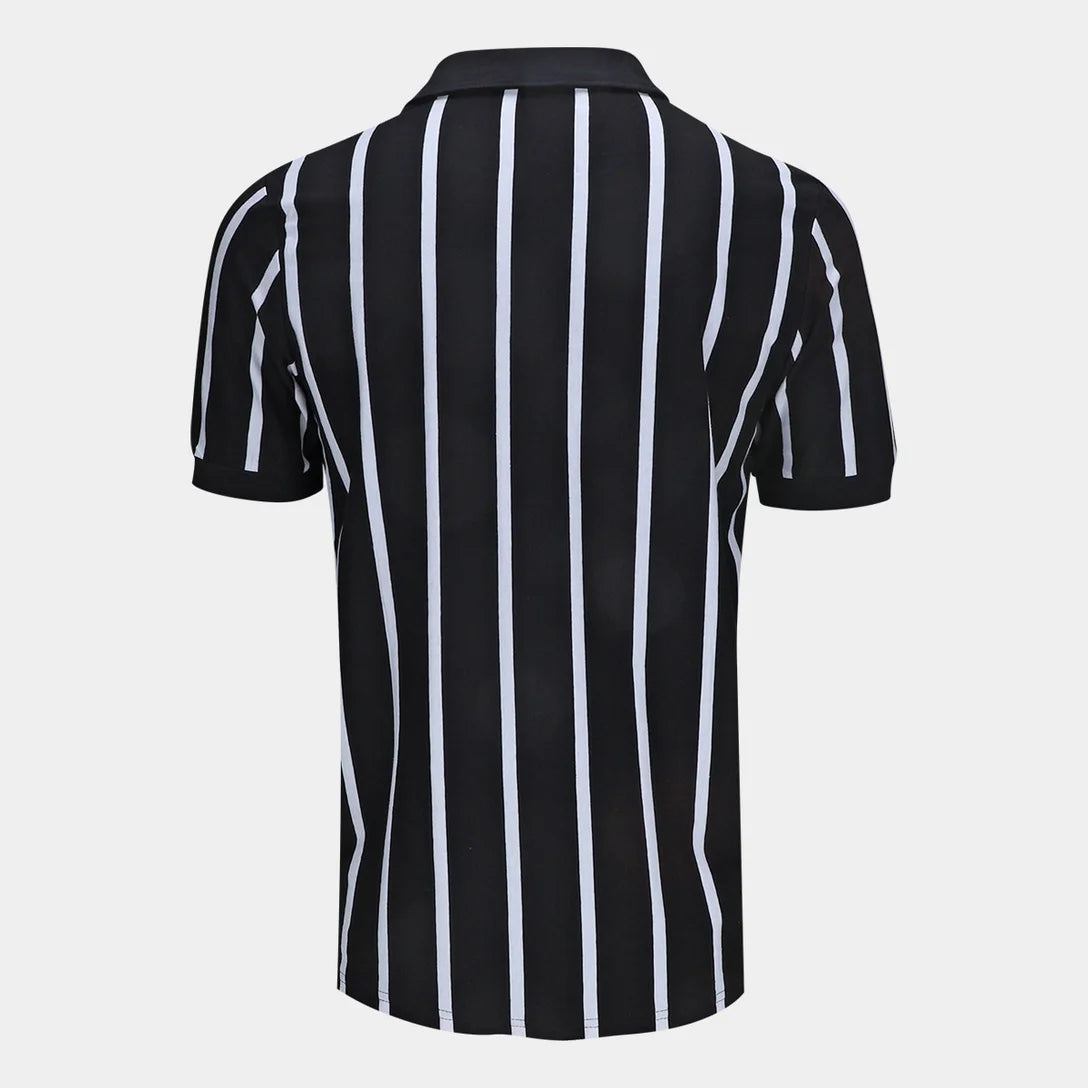 Camiseta Polo Corinthians Retrô Japão Masculina - Fan Version