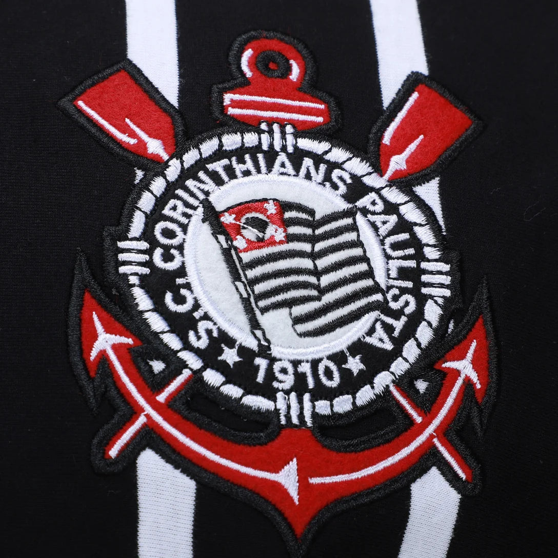 Camiseta Polo Corinthians Retrô Japão Masculina - Fan Version