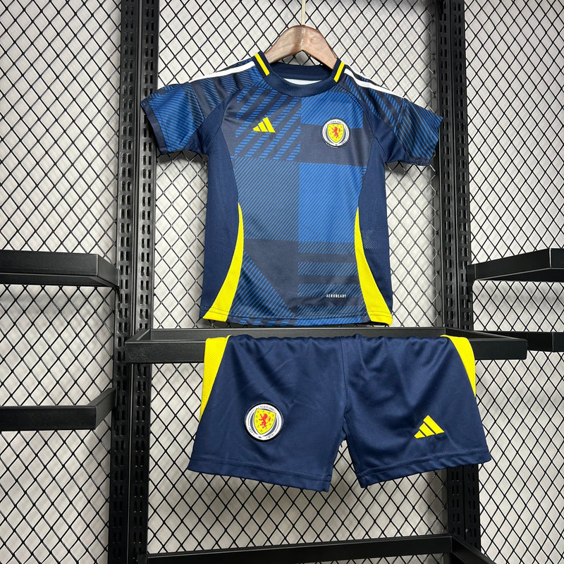 Escocia Euro I 2024 Conjunto Infantil - Kit Kid`s