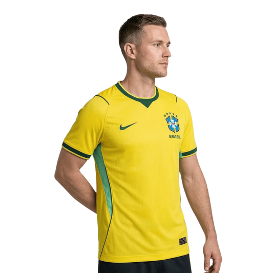 Brazil Home Soccer Jersey World Cup 2026 - Fan Version