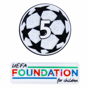 Barcelona Home Long Sleeve 2024/25 Patches UCL UEFA Foundation (Official Printing)