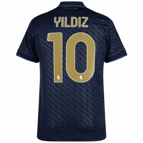 Juventus Yldiz 10 Third 2024/25 Patches UCL UEFA Foundation (Official Printing)
