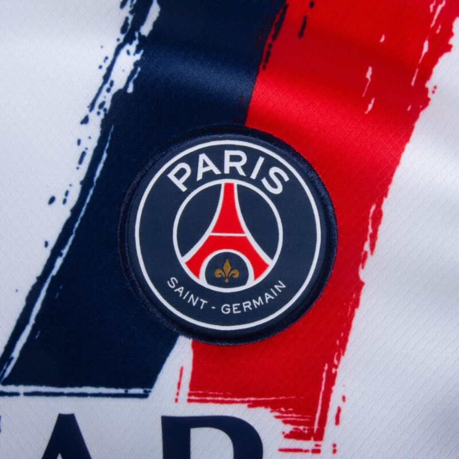 Paris Saint-Germain Kvaratskhelia 7 Fan Jersey Away 2024/25 Patches UCL UEFA Foundation (Official Printing)