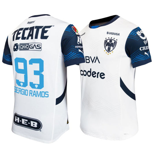 Monterrey Sergio Ramos 93 Away Fan Jersey 2024/25