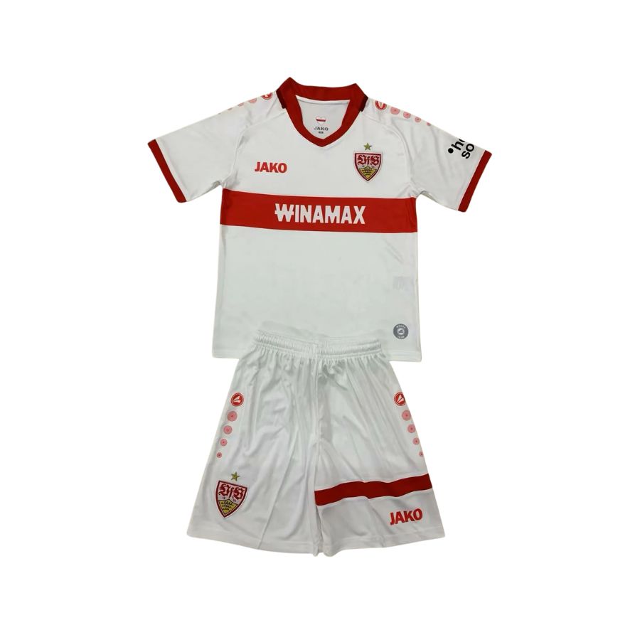 Kids Kit VfB Stuttgart Home Fan Jersey 2024/25
