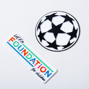 Dinamo Zagreb Home 2024/25 Patches UCL UEFA Foundation (Official Printing)