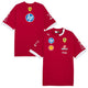 Scuderia Ferrari F1 2025 Team Set Up T-shirt Formula 1