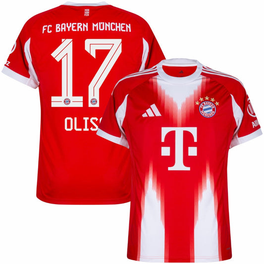 Bayern Munich Home Olise 17 Fan Jersey 2025/26