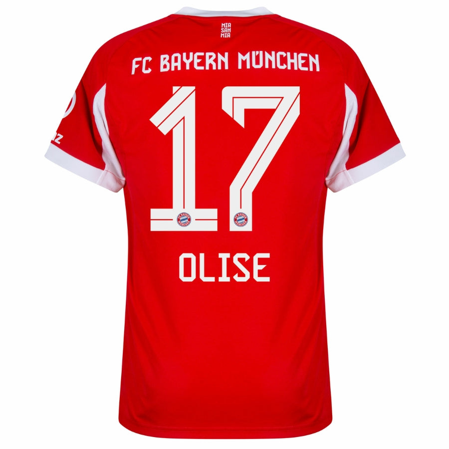 Bayern Munich Home Olise 17 Fan Jersey 2025/26