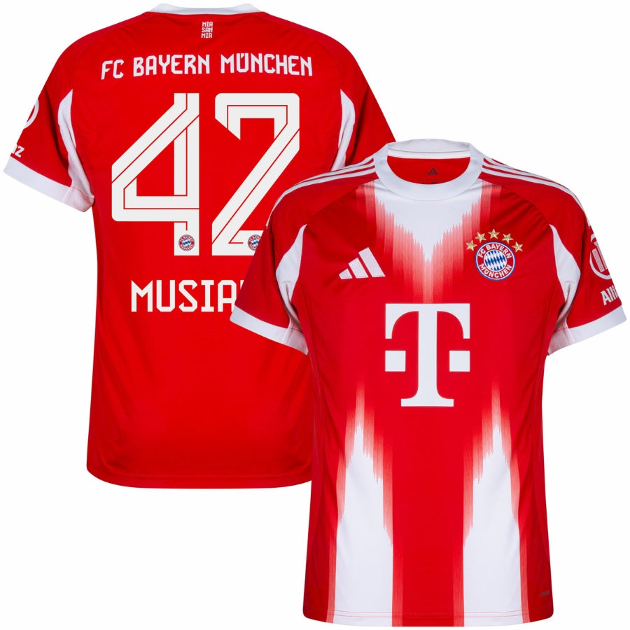 Bayern Munich Home Musiala 42 Fan Jersey 2025/26