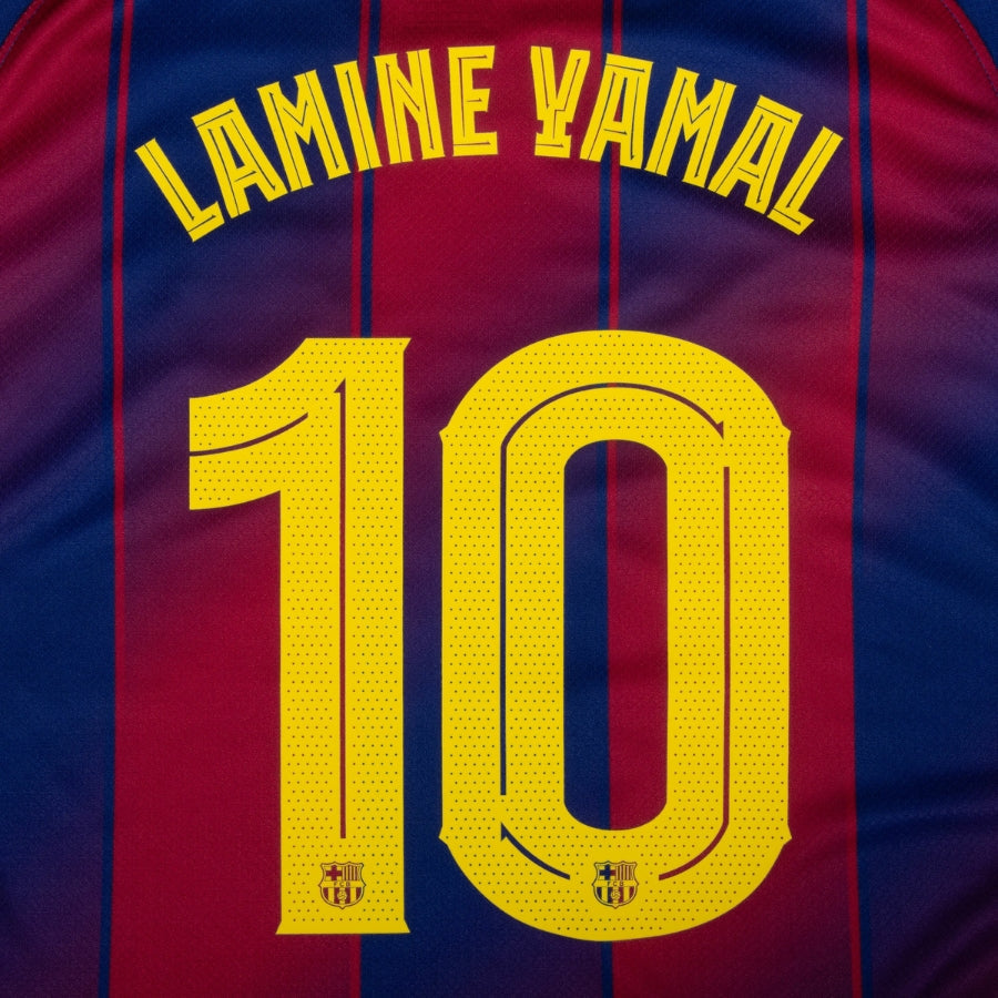 Barcelona Lamine Yamal 10 Home Fan Jersey 2025/26