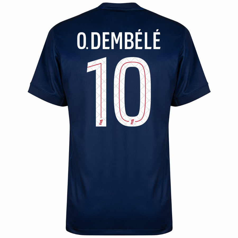 PSG O.Dembélé 10 Home Fan Jersey 2025/26