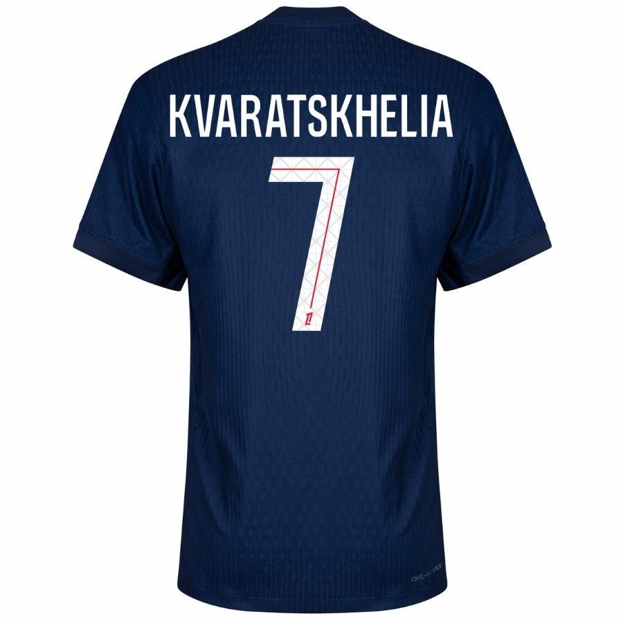 PSG Kvaratskhelia 7 Home Authentic Player [Slim Fit] Player [Slim Fit] Player [Slim Fit] Player 2025/26 Dri-Fit ADV Match